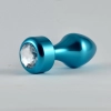 Korek analny aluminiowy Lovetoy niebieski