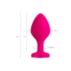Korek analny Diamond Heart ToDo by TOYFA