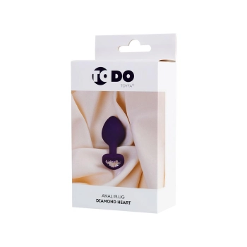 Korek analny Diamond Heart ToDo by TOYFA