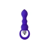 Korek analny wibrujący Curvy ToDo silikonowy fioletowy 14 cm
