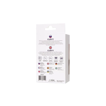 Korek analny wibrujący Curvy ToDo silikonowy fioletowy 14 cm