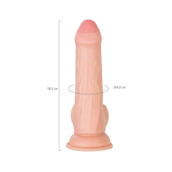 Realistyczne dildo My Babe My Treasure nude 18.5 cm