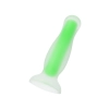 Korek analny Mortimer Glow świecący w ciemności silikonowy 12,5 cm