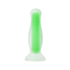 Korek analny Mortimer Glow świecący w ciemności silikonowy 12,5 cm