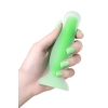 Korek analny Mortimer Glow świecący w ciemności silikonowy 12,5 cm
