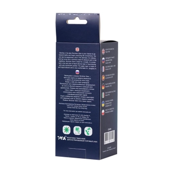 Korek analny Mortimer Glow świecący w ciemności silikonowy 12,5 cm