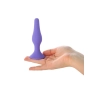 Korek analny silikonowy A Toys fioletowy