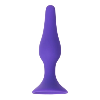 Korek analny silikonowy A Toys fioletowy