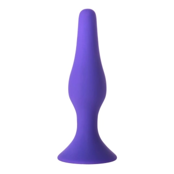 Korek analny silikonowy A Toys fioletowy