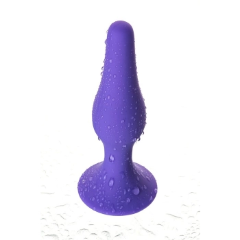 Korek analny silikonowy A Toys fioletowy