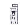 Lasso zaciskowe wibrujące A-Toys czarne silikonowe 14 cm