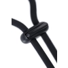 Lasso zaciskowe wibrujące A-Toys czarne silikonowe 14 cm