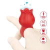 Pierścień wibrujący na palec JAE Pretty Love 10 trybów różany silikonowy