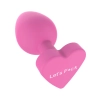 Korek analny silikonowy Lets Fuck ToyJoy różowy 8.5 cm
