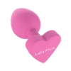 Korek analny silikonowy Lets Fuck ToyJoy różowy 8.5 cm