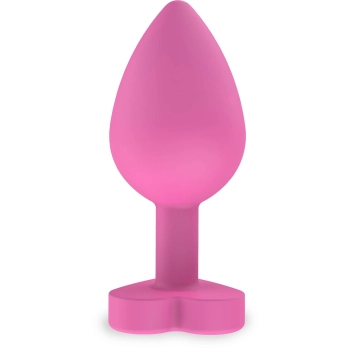 Korek analny silikonowy Lets Fuck ToyJoy różowy 8.5 cm