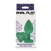 Korek analny silikonowy Twój tyłek jest mój ToyJoy zielony 8.5 cm