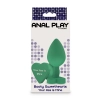 Korek analny silikonowy Twój tyłek jest mój ToyJoy zielony 8.5 cm
