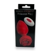 Korek analny wibrujący Power Escorts Princess czarny USB 10 funkcji