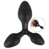 Potrójny korek analny Black Velvets silikonowy 13 8 cm