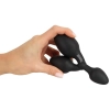 Potrójny korek analny Black Velvets silikonowy 13 8 cm