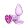 Korek analny aluminiowy Toyjoy Happiness Time To Shine różowy 7 cm