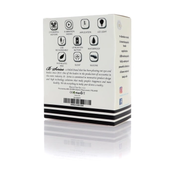 Stymulator łabędziowy silikonowy B Series Magic USB z app