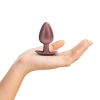 Korek analny silikonowy Ouch! Large 8,9 cm różowe złoto