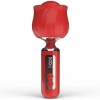 Wibrator Rose Magic silikonowy wodoodporny USB 12,5 cm