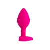 Korek analny ToDo Diamond Heart różowy miniaturowy 7 cm