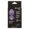 Diamond Heart Plug Large Purple