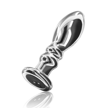 Korek analny wibrujący ToyJoy srebrny stal nierdzewna USB