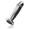 Wibrujący korek analny stal nierdzewny ToyJoy srebrny 11.8 cm USB