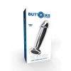 Wibrujący korek analny stal nierdzewny ToyJoy srebrny 11.8 cm USB