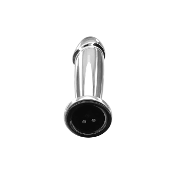 Wibrujący korek analny stal nierdzewny ToyJoy srebrny 11.8 cm USB