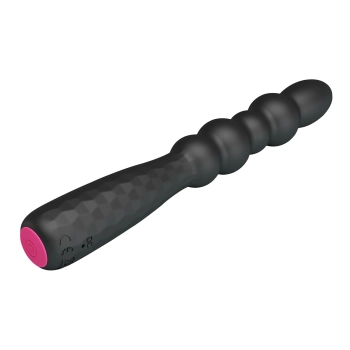 Wibrujący korek analny elastyczny Mr Play 12 funkcji USB