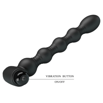 Wibrujący korek analny Mr Play silikonowy 10 funkcji 18 cm