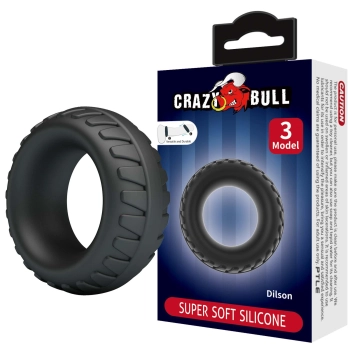 Pierścień erekcyjny silikonowy Crazy Bull Dilson