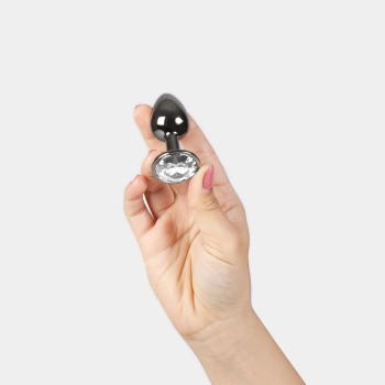 Aluminiowy korek analny Secret Play gunmetal 7 cm