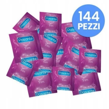Prezerwatywy Pasante Trim węższe 144 szt