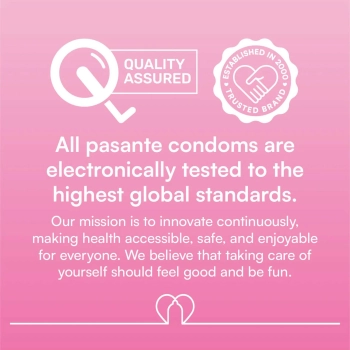 Prezerwatywy ultra cienkie Pasante Sensitive Feel naturalne 3 szt