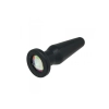 Plug-SOLID TPE PLUG WITH BIG DIAMOND