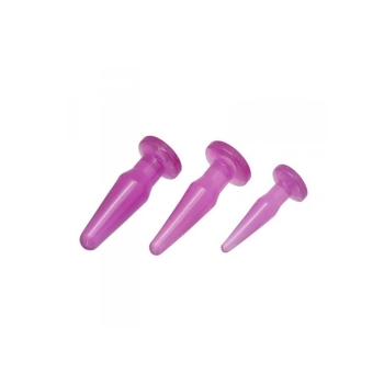 Plug-TPE ANAL PLUG 3 SIZES/ SET
