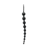 Stopniowany łańcuch analny Timeless Jelly 10 kulek PVC Toyz4lovers czarny