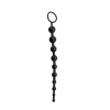 Stopniowany łańcuch analny Timeless Jelly 10 kulek PVC Toyz4lovers czarny
