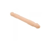 Dildo-PERFECT DOUBLE DONG. PREMIUM TPE MATERIAL.