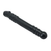Dildo podwójne Timeless Twofold Toyz4lovers czarny 25 cm TPE
