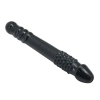 Dildo podwójne Timeless Twofold Toyz4lovers czarny 25 cm TPE