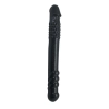 Dildo podwójne Timeless Twofold Toyz4lovers czarny 25 cm TPE