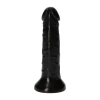 Dildo realistyczne z przyssawką Toyz4lovers czarne 11,5 cm